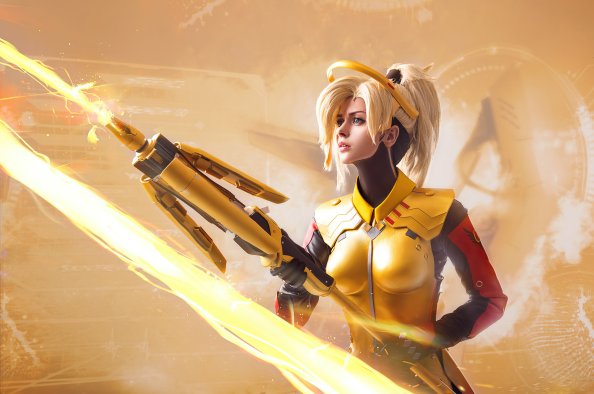 Amazing Mercy Overwatch 4k
