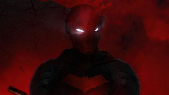 Red Hood Mask 4k 2020