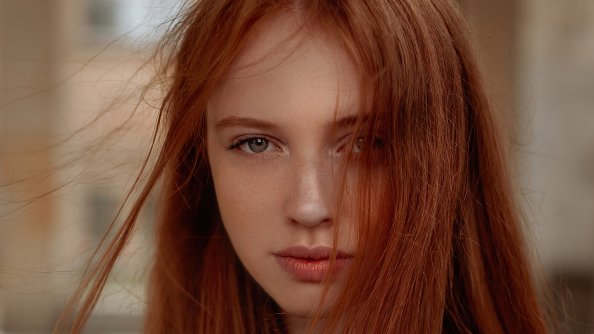 Magical Day Redhead Girl 4k