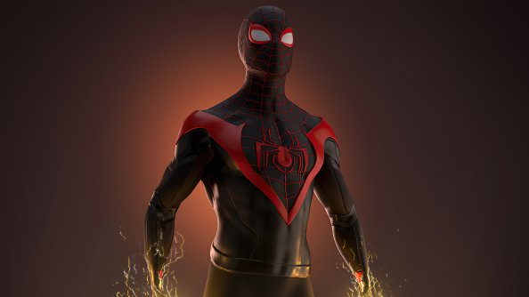 Spider Man Miles 2020 Artwork