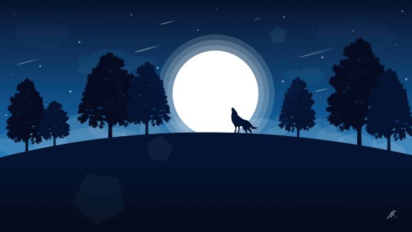 Wolf Vector Illustration