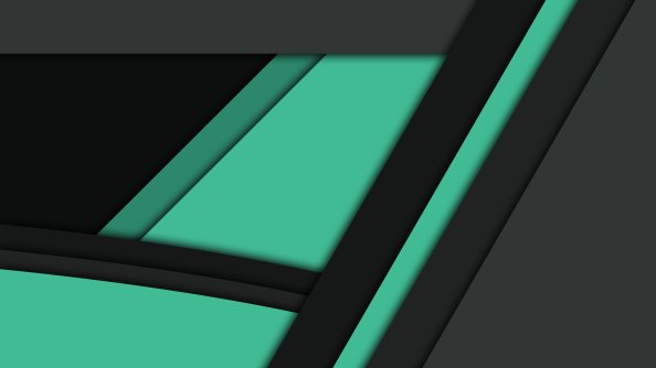 Black Green Material Design