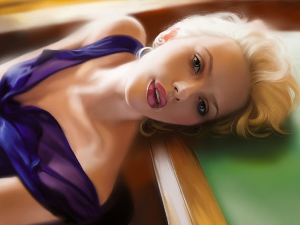 Scarlett Johansson Drawing