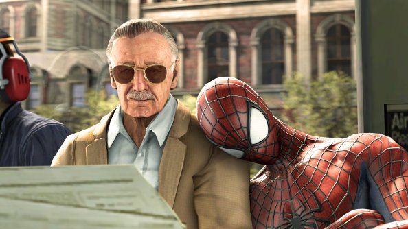 Stan Lee And Spiderman