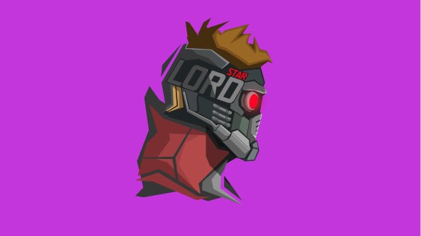 Star Lord Minimalism 8k