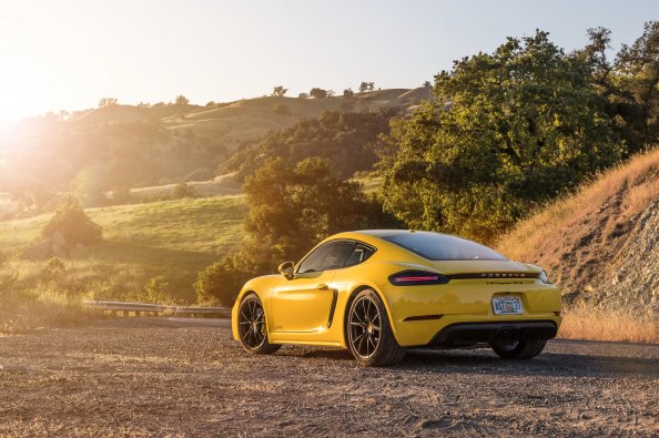 2019 Porsche 718 Cayman GTS Rear Side 4k
