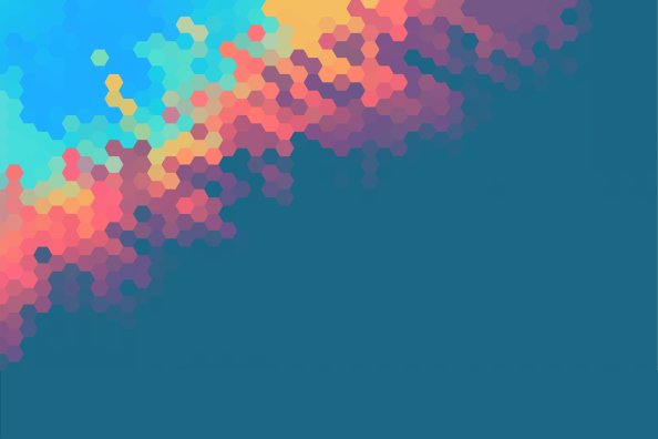 Hex Abstract Material Design