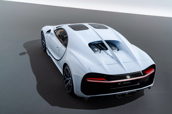 Bugatti Chiron Sky View 2018 Rear