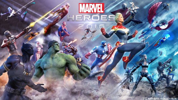 Marvel Heroes 2016 Art