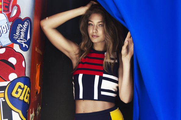 Gigi Hadid Tommy X Spring Summer