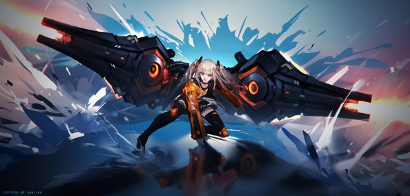 Anime Girl Hit Me Again 4k
