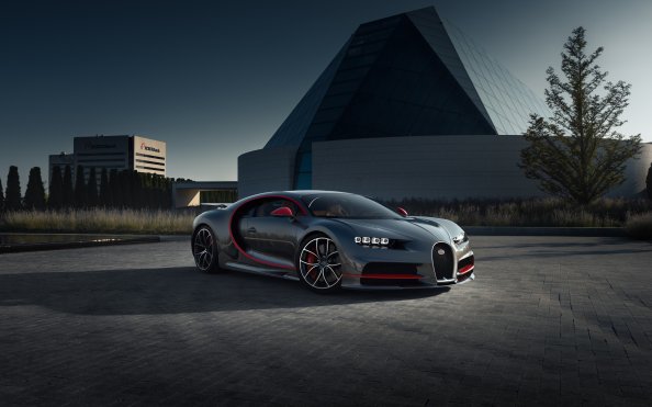 Bugatti Chiron CGI