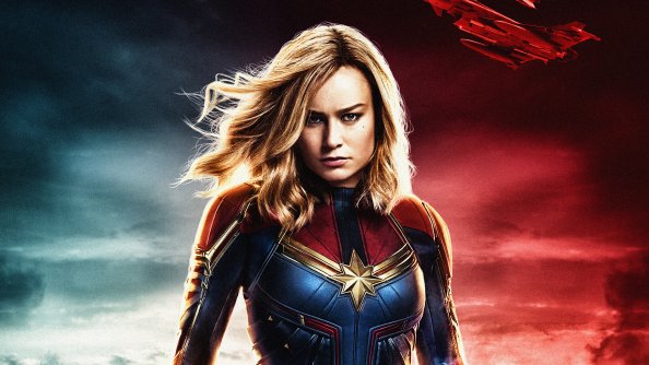 Captain Marvel Movie 2018 5k