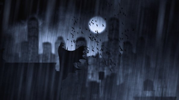 Batman Digital Art Illustration