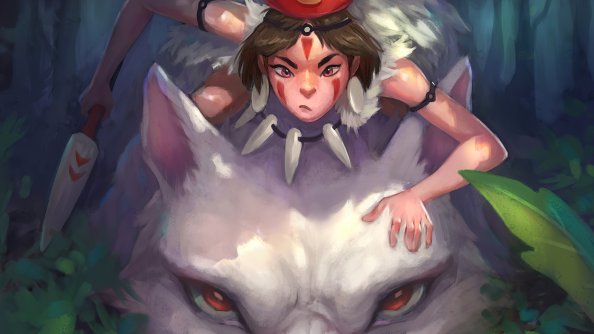 Princess Mononoke Fanart 4k