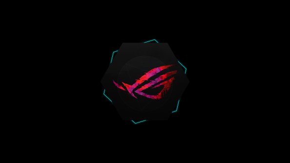 Rog Logo Minimal 4k