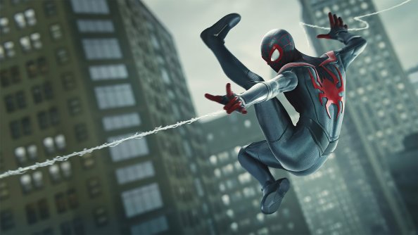 Spiderman Miles Morales Web Shooter 4k