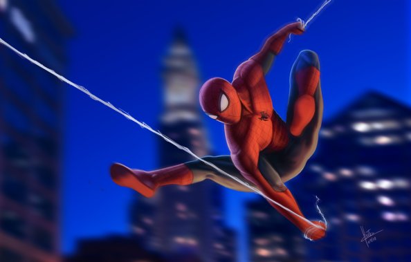 Spiderman New Art HD