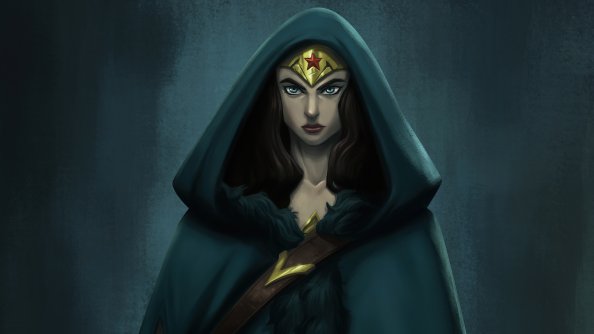 Wonder Woman Character Concept Art