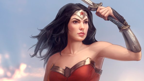 New Artwork Of Wonder Woman