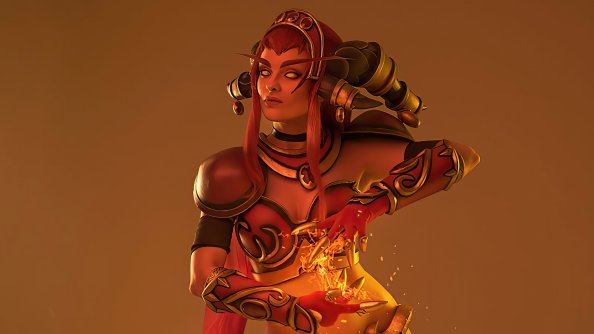 Alexstrasza World Of Warcraft Cosplay 4k