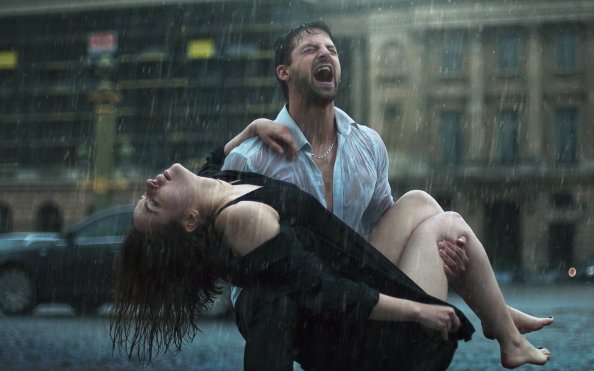 Boy Crying In Rain