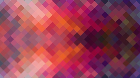 Abstract Diamonds Shape