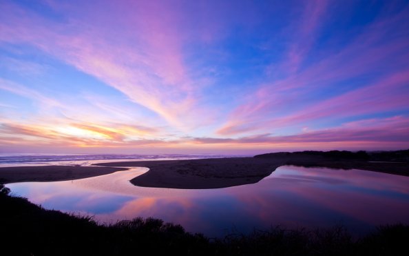 North Salmon Creek Beach Reflection