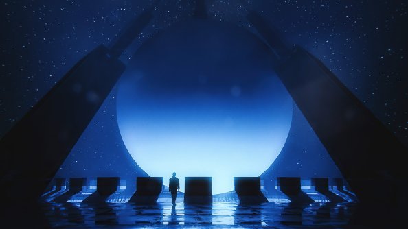 Artifical Sunrise 4k