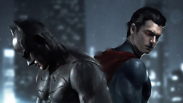 Art Batman And Superman