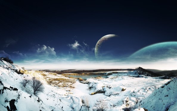 Sky Snow Landscape