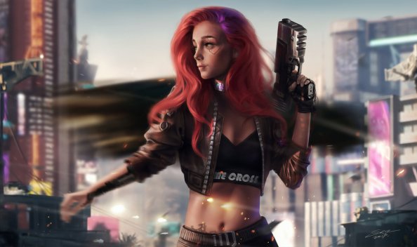 Cyberpunk 2077 4k Fan Art