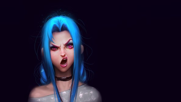 Jinx League Of Legends Artwork