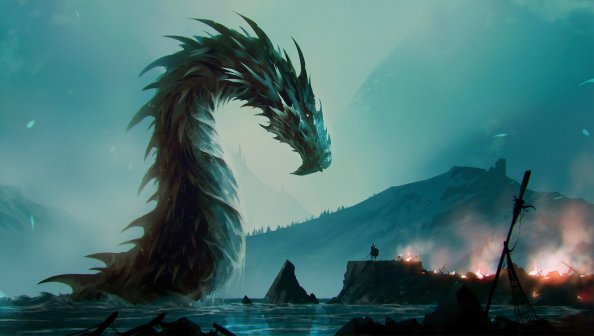 Dragon And Warrior 4k
