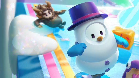 Fall Guys Season 3 Winter Knockout 4k