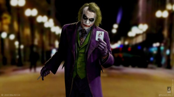 Joker Heath Ledger Flip It 4k