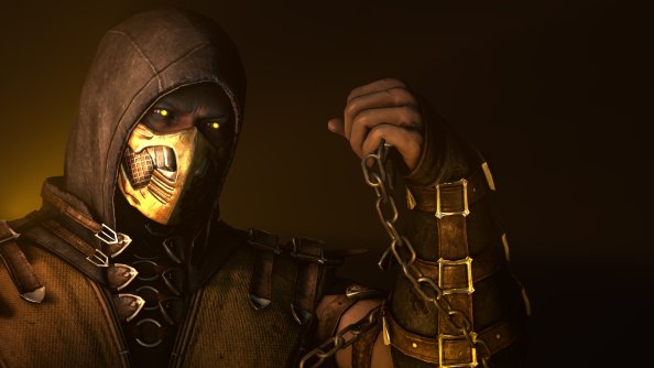 Scorpion Mortal Kombat X Poster