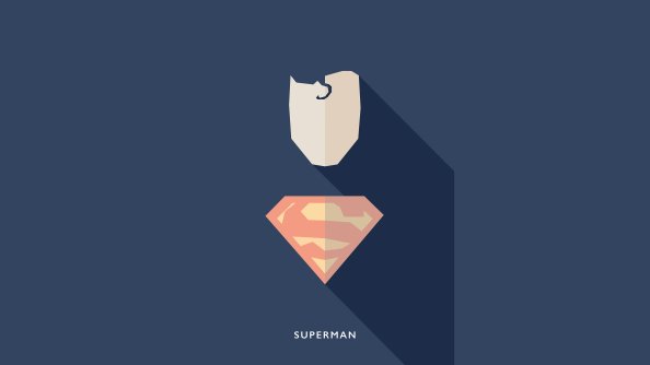 Superman Minimalists 4k