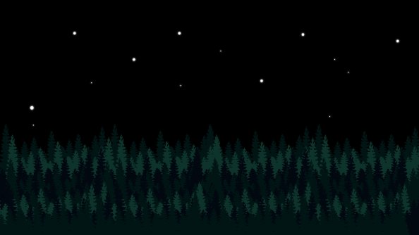 Trees 8 Bit 4k