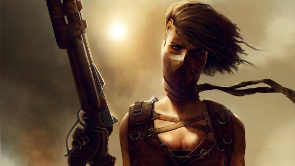 Fury Road Warrior Girl 4k