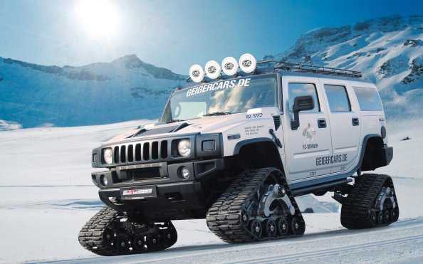 Hummer H2 Snow Modified