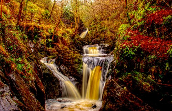 Autumn Waterfall