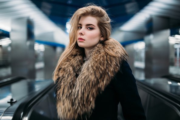 Irina Popova Fur Coat