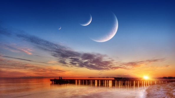 Three Moons Sky