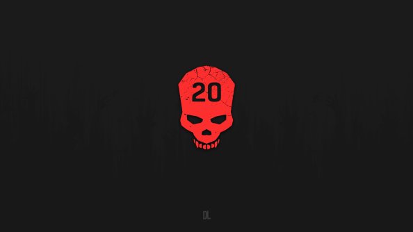 Dying Light Skull Minimalism 12k
