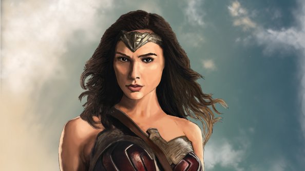Wonder Woman Digital Artworks