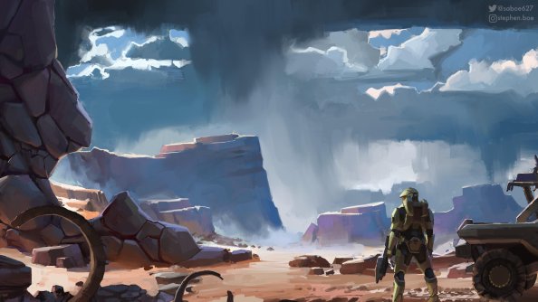 Halo Infinite Digital Art 5k