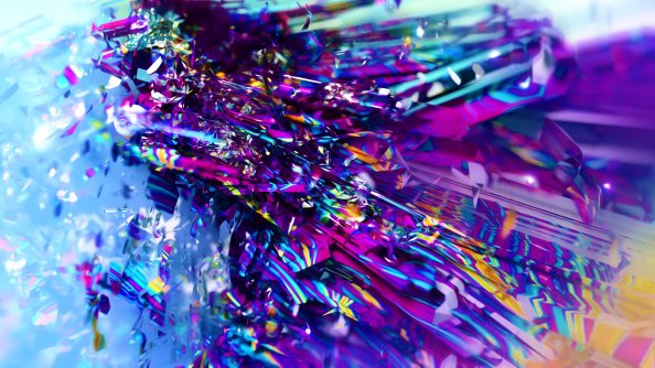 Abstract Visual Effects Digital Art