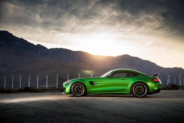 Mercedes Amg Gt R Side View