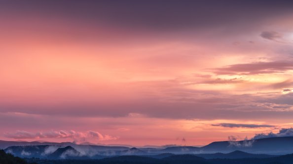 Beautiful Landscape Sunset 8k